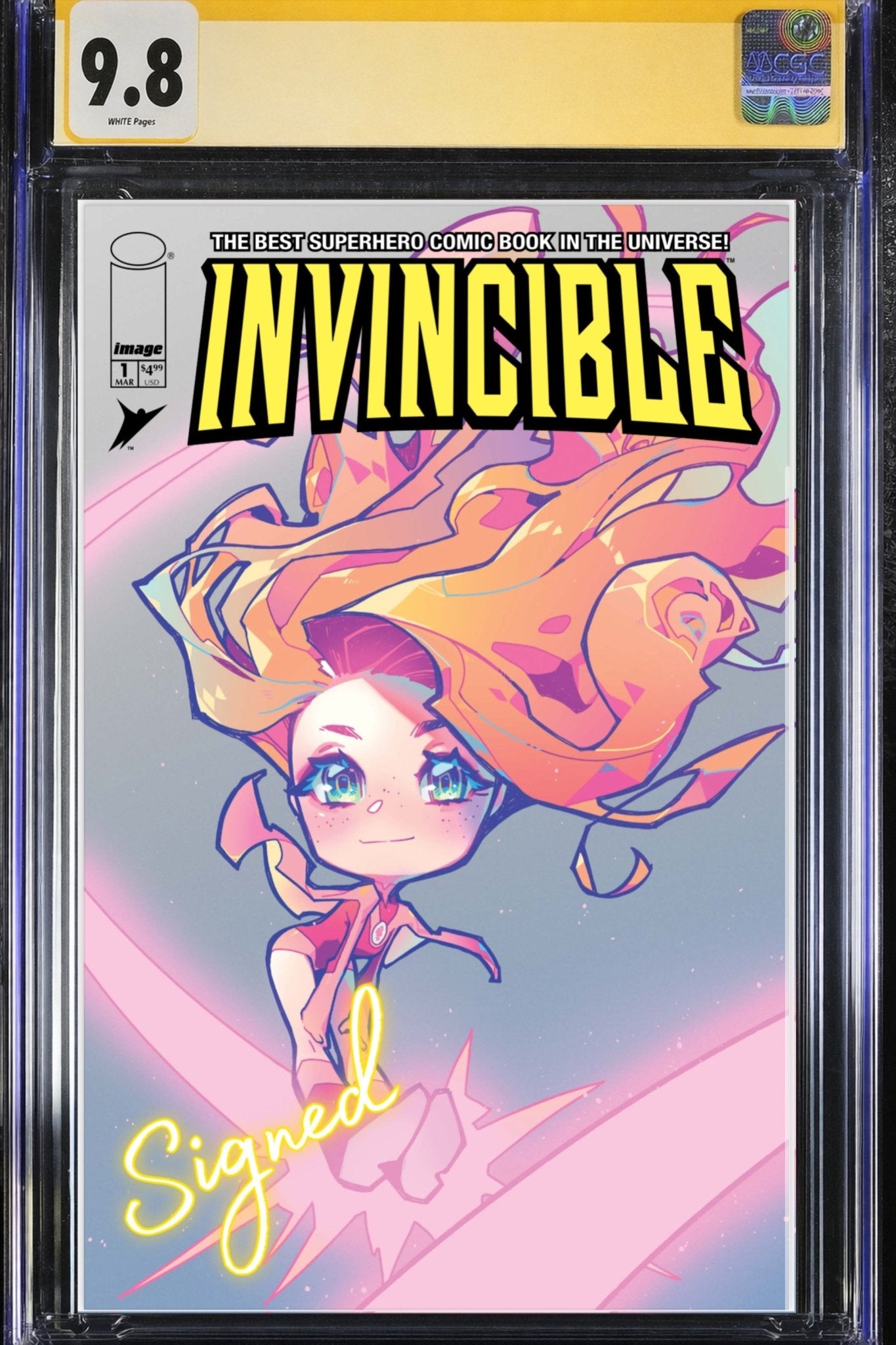 Invincible 1 Reprint Rose Besch Variant Exclusive - FURYCOMIX