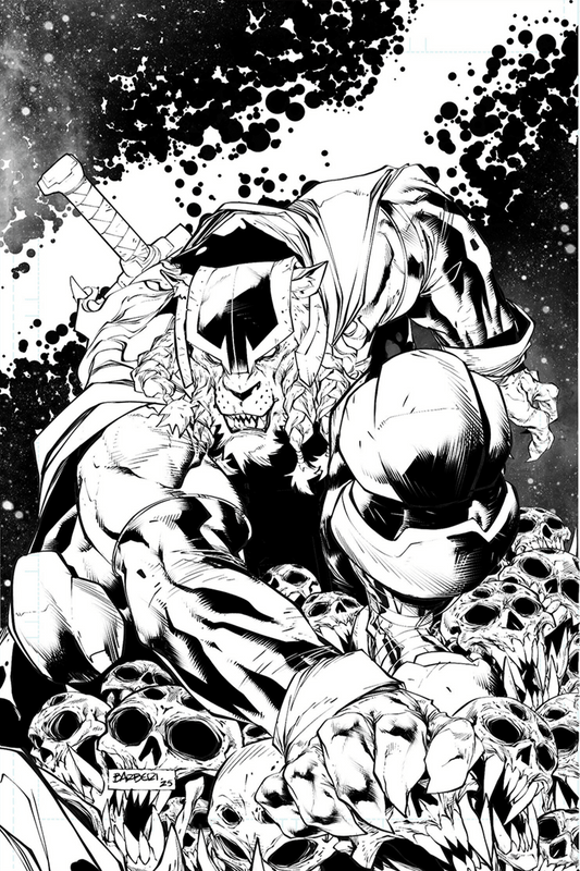 INVINCIBLE BATTLE BEAST 4 Barberi Variant TenFwdComics EXCLUSIVE - FURYCOMIX