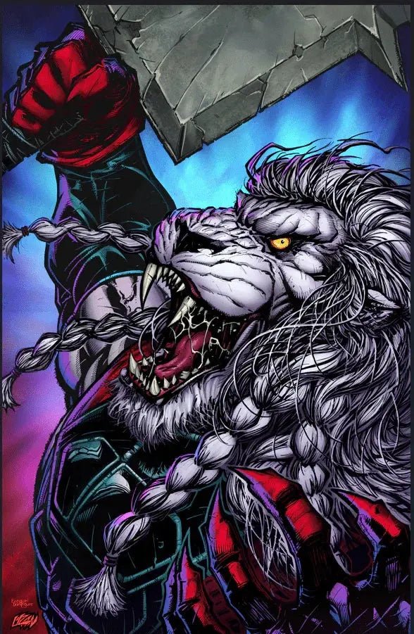 Invincible Battle Beast 4 FOIL - ECC Exclusive Franck Uzan Variant - FURYCOMIX