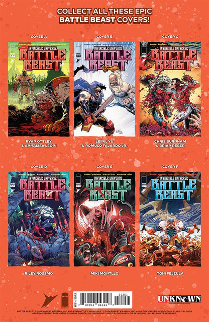INVINCIBLE UNIVERSE BATTLE BEAST 12 SEAN CARLSON EXCLUSIVE VIRGIN VAR (08/19/2026) - FURYCOMIX