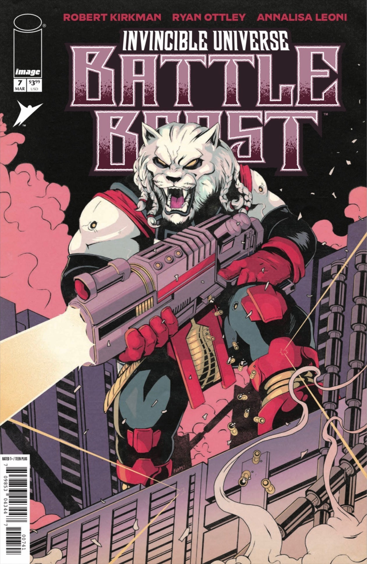 Invincible Universe Battle Beast 7 Flops! Variant Animocity Exclusive - FURYCOMIX