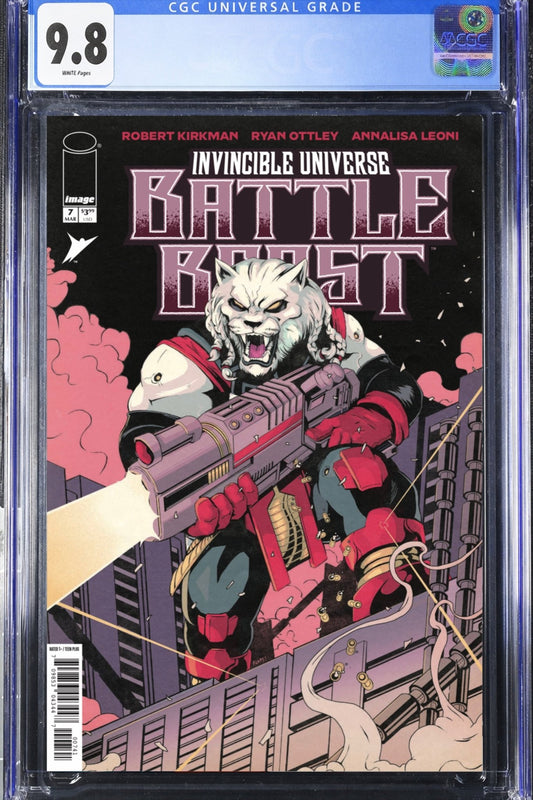 Invincible Universe Battle Beast 7 Flops! Variant Animocity Exclusive - FURYCOMIX