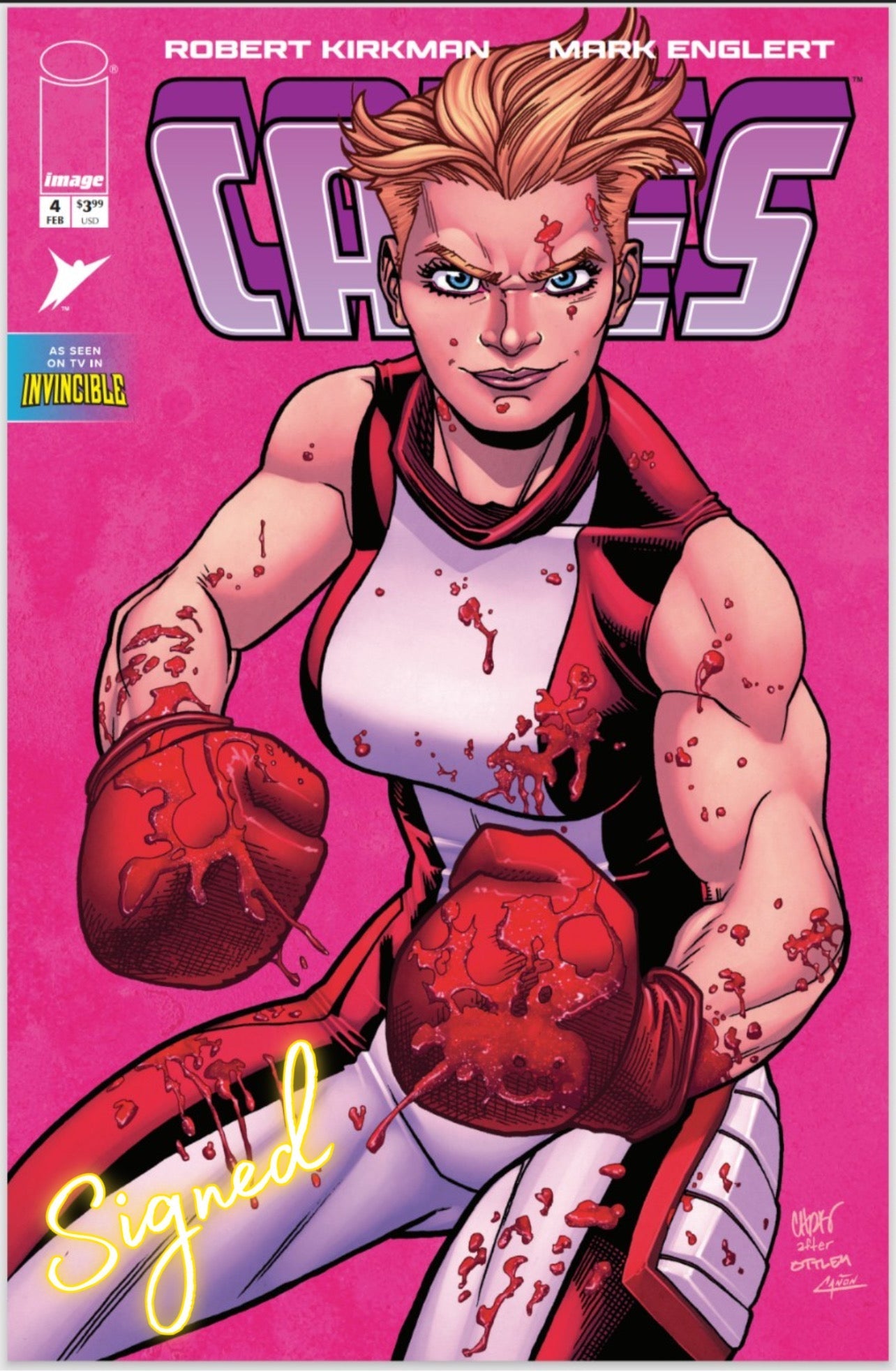 Invincible Universe: Capes 4 Chris Johnson Variant Wondercon Exclusive - FURYCOMIX