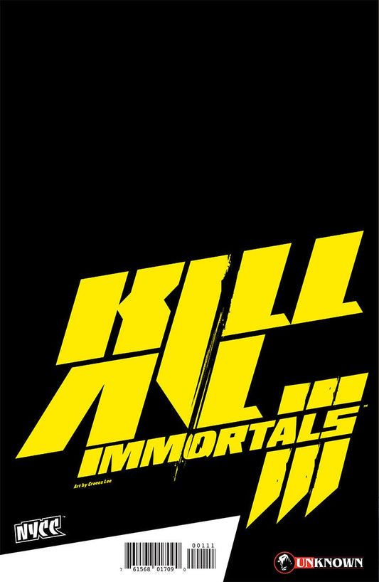 KILL ALL IMMORTALS III 1 CREEES EXCLUSIVE VAR (10/07/2026) - FURYCOMIX