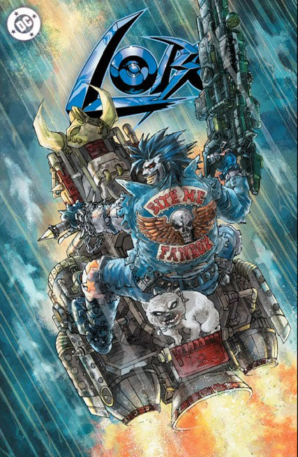 Lobo #1 ALAN QUAH Big Dex Comics Exclusive Trade Dress / Foil Virgin Variants