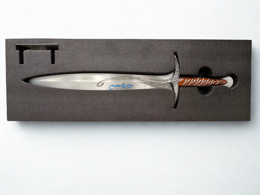 Lord of the Rings Sting Sword Prop Replica Signed - FURYCOMIX