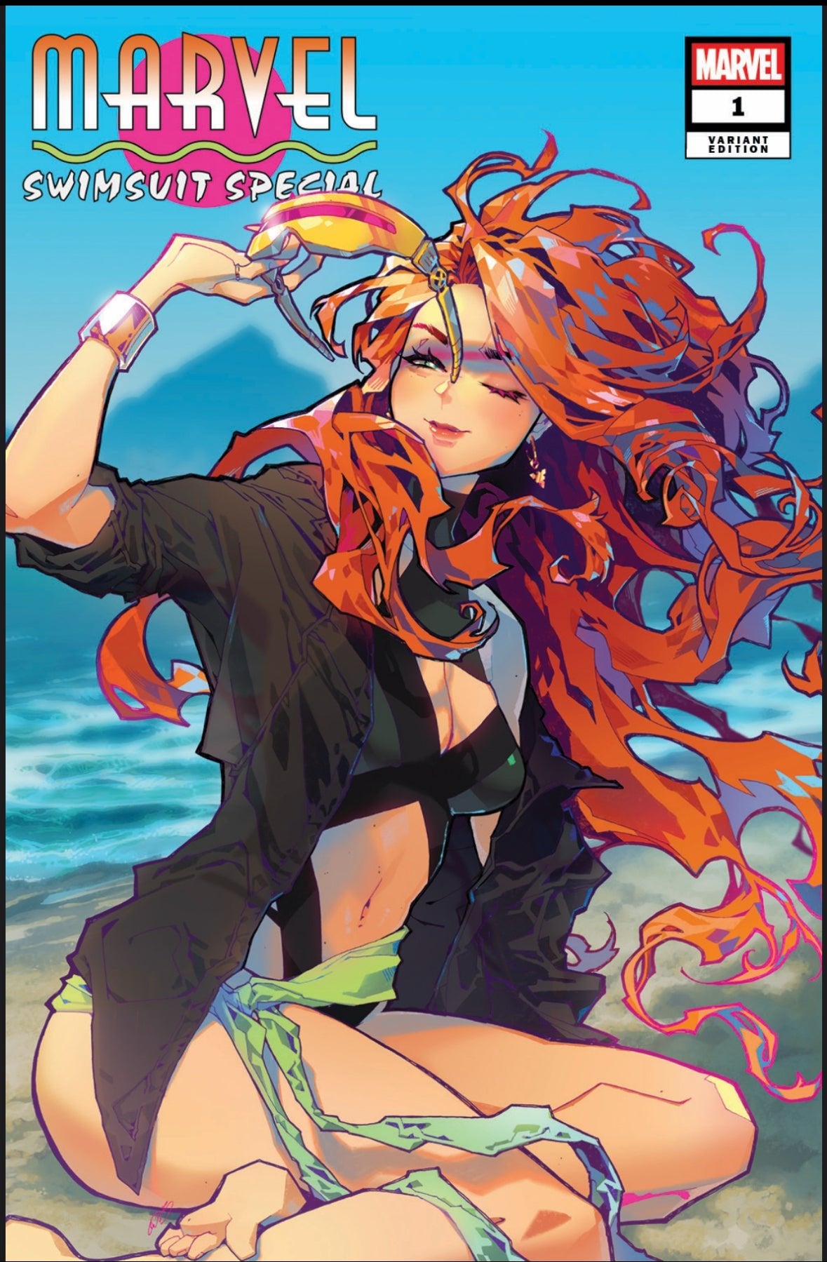 MARVEL SWIMSUIT SPECIAL 1 SDCC ROSE BESCH TRADE DRESS EXCLUSIVE - FURYCOMIX