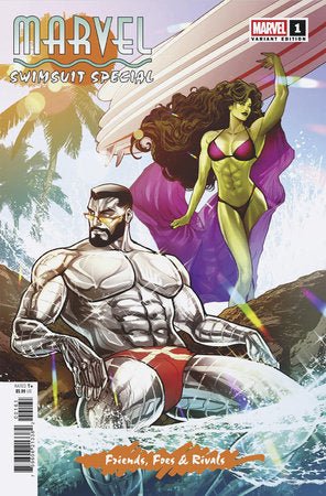 MARVEL SWIMSUIT SPECIAL: FRIENDS, FOES & RIVALS 1 LUCAS WERNECK VARIANT - FURYCOMIX