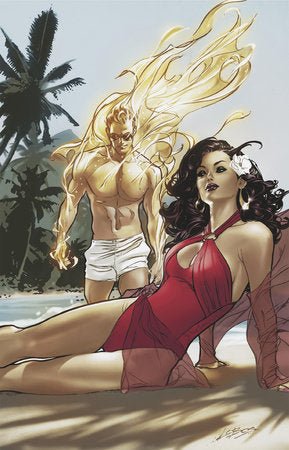 MARVEL SWIMSUIT SPECIAL: FRIENDS, FOES & RIVALS 1 PABLO VILLALOBOS VIRGIN VARIANT 1:100 - FURYCOMIX