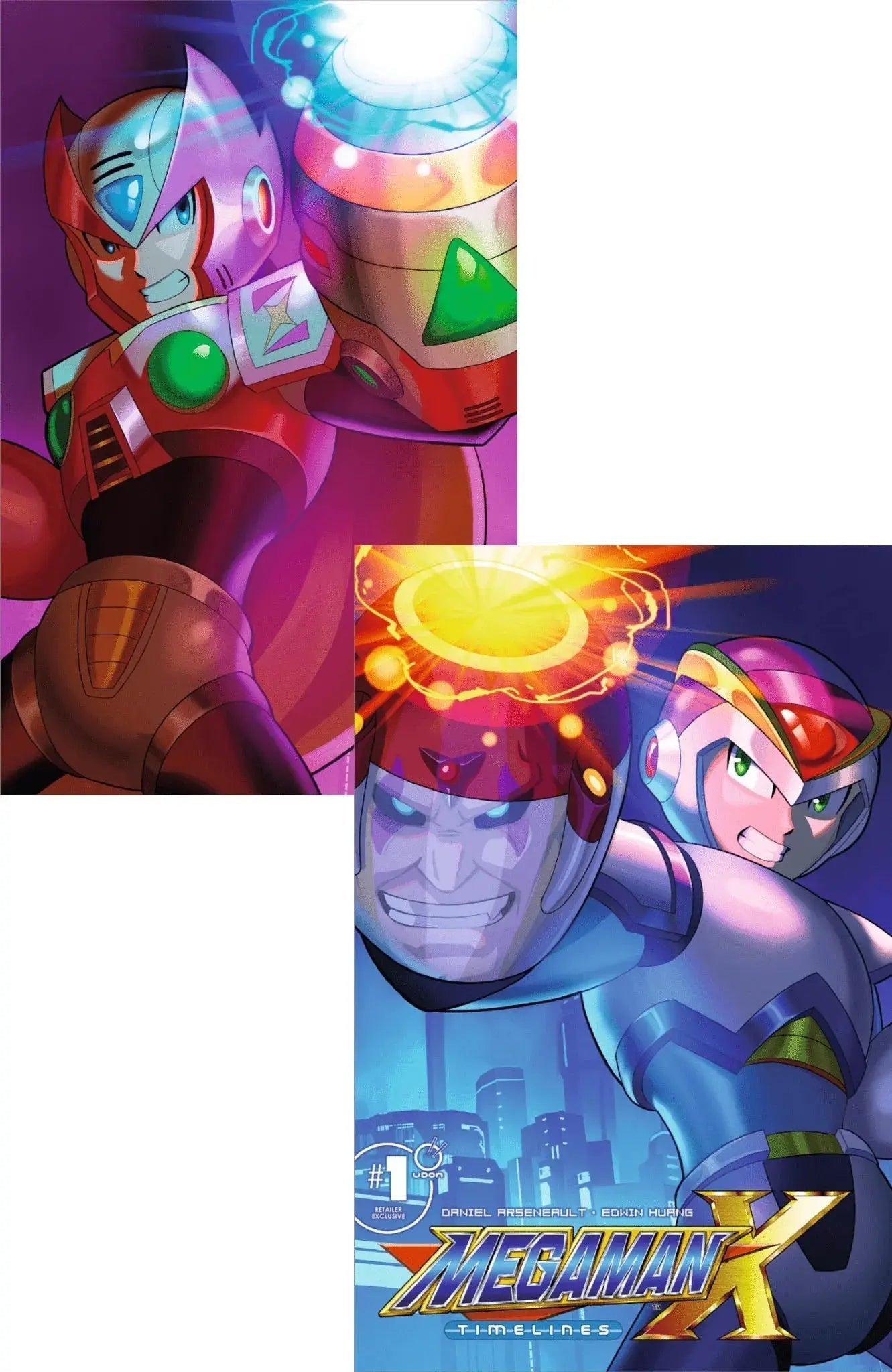 Mega Man X Timelines 1 Bundle Connecting Set - FURYCOMIX
