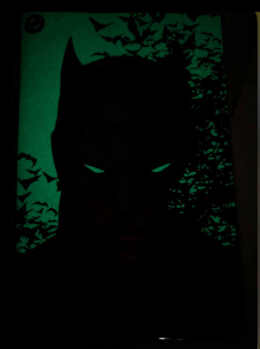 NYCC GLOW IN THE DARK Batman 1 Black Saber Exclusive by Dave Wikins - FURYCOMIX