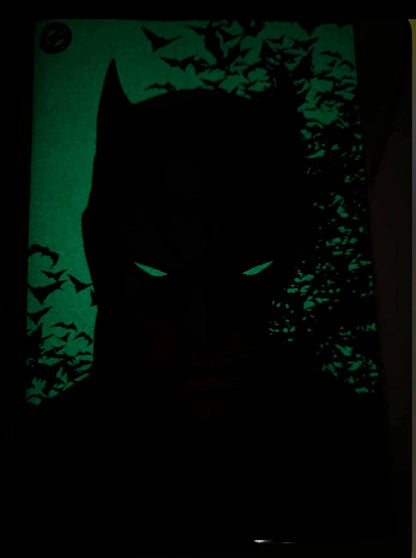 NYCC GLOW IN THE DARK Batman 1 Black Saber Exclusive by Dave Wikins - FURYCOMIX