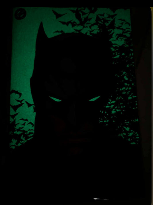 NYCC GLOW IN THE DARK Batman 1 Black Saber Exclusive by Dave Wikins - FURYCOMIX