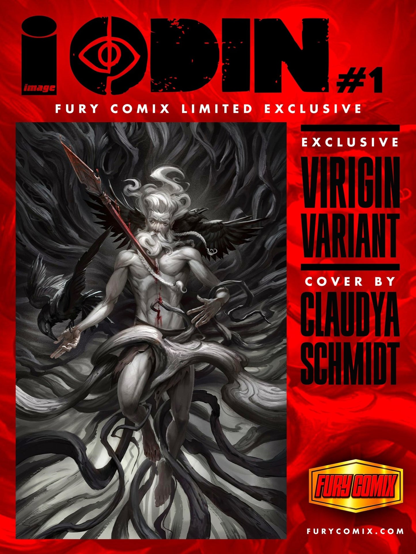 ODIN  1 SCHMIDT EXCLUSIVE VARIANT - FURYCOMIX