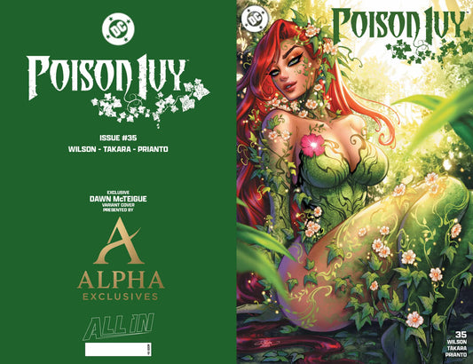 POISON IVY 35 Black Saber Comics Dawn McTeigue Toronto FanExpo 2025 Exclusive - FURYCOMIX