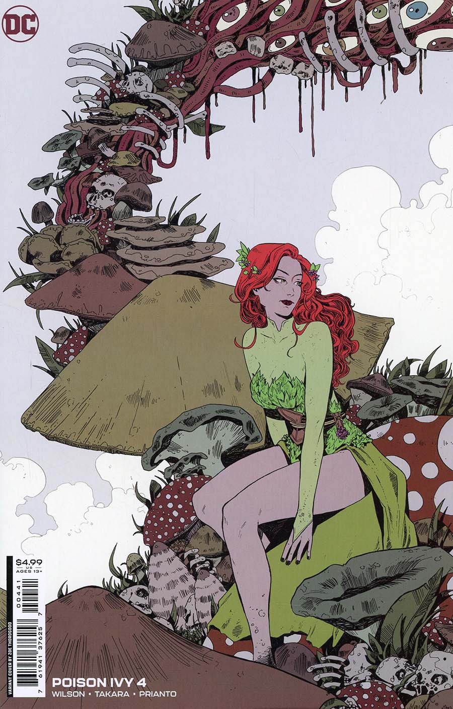 POISON IVY 4 (OF 6) CVR C ZOE THOROGOOD CARD STOCK VAR (09/07/2022) - FURYCOMIX