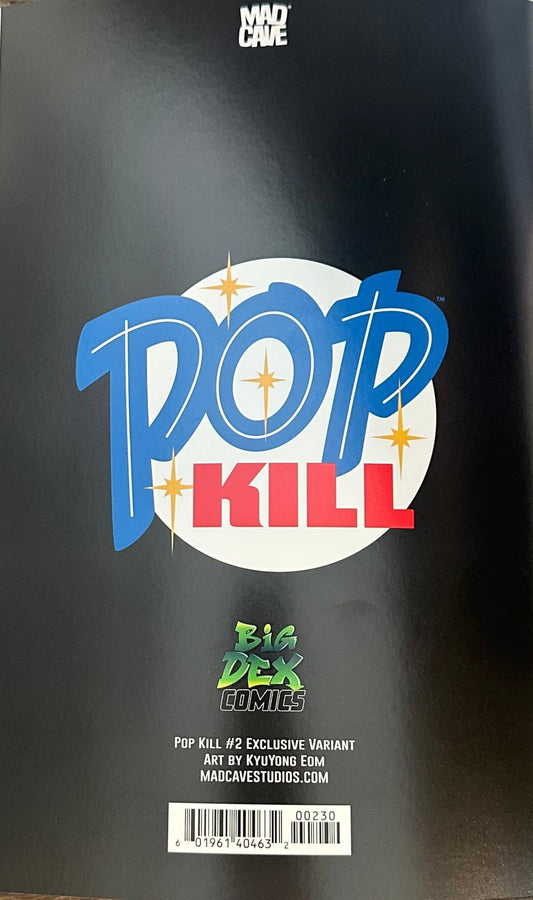 Pop Kill #2 KYUYONG EOM NYCC Exclusive Virgin Variant Cover A - FURYCOMIX