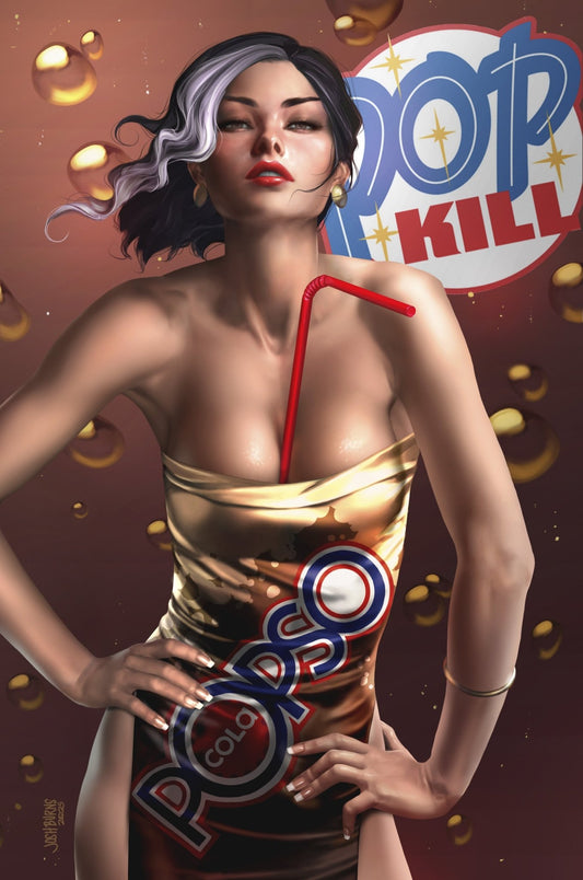 Pop Kill # 3 JOSH BURNS Big Dex Comics MegaCon Exclusive Killer Sip Virgin Variant - FURYCOMIX