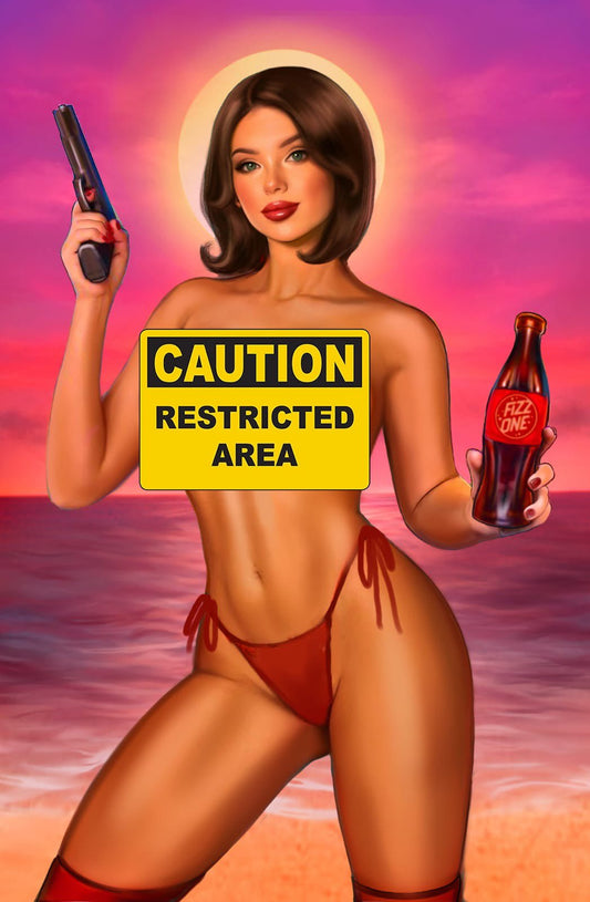Pop Kill #4 BRUNA SALES Heroes ConExclusive RISQUE Virgin Variant - FURYCOMIX