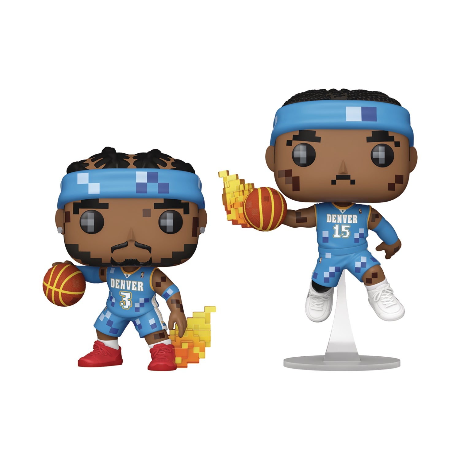POP NBA JAM NUGGETS IVERSON/ANTHONY 2PK VIN FIG - FURYCOMIX