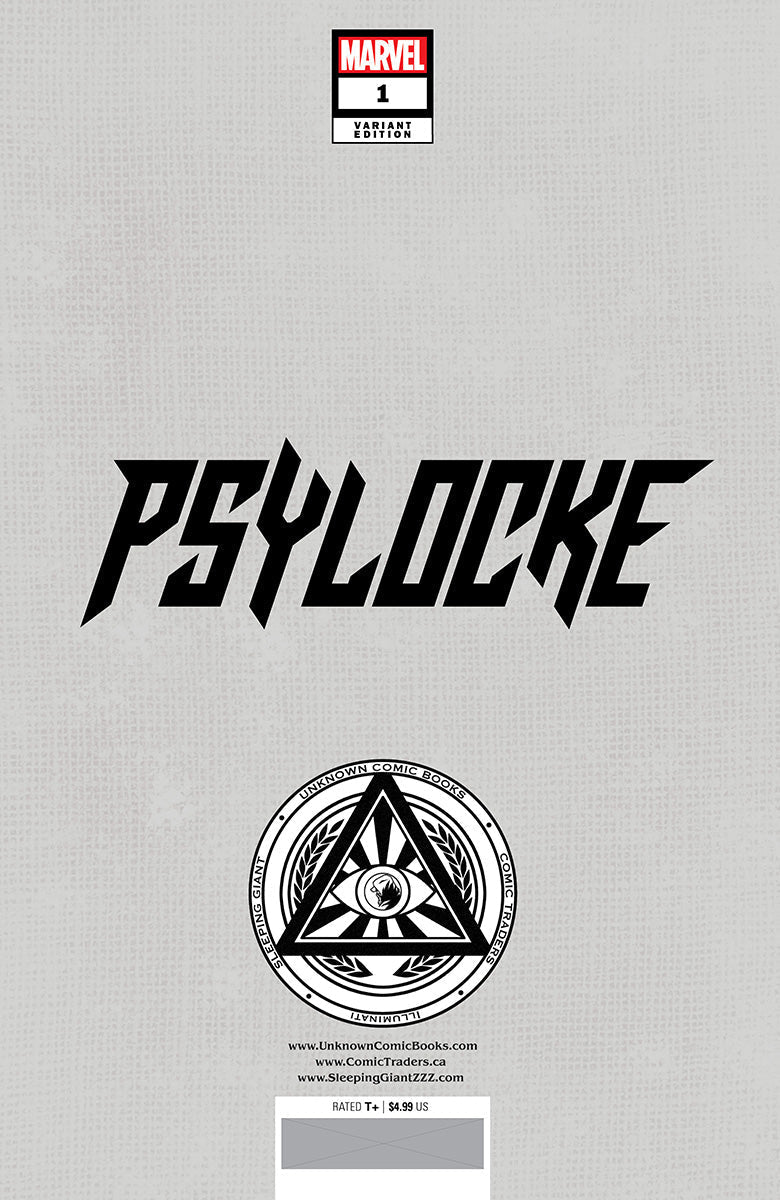 PSYLOCKE 1 UNKNOWN COMICS DAVID NAKAYAMA EXCLUSIVE VAR (11/13/2024) - FURYCOMIX
