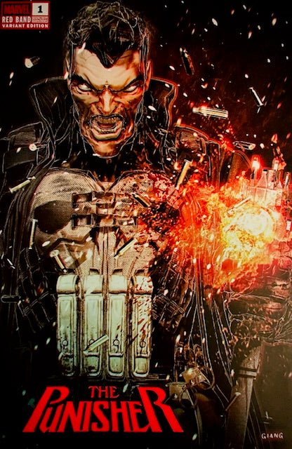 Punisher Red Band #1 JOHN GIANG Exclusive Trade Dress - FURYCOMIX