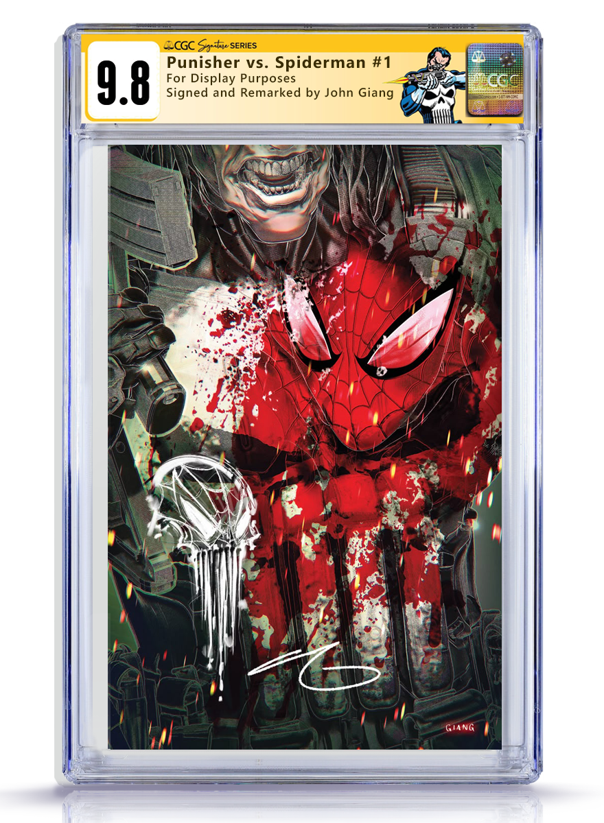 Punisher vs. Spider-Man 1 John Giang SDCC Exclusive - FURYCOMIX