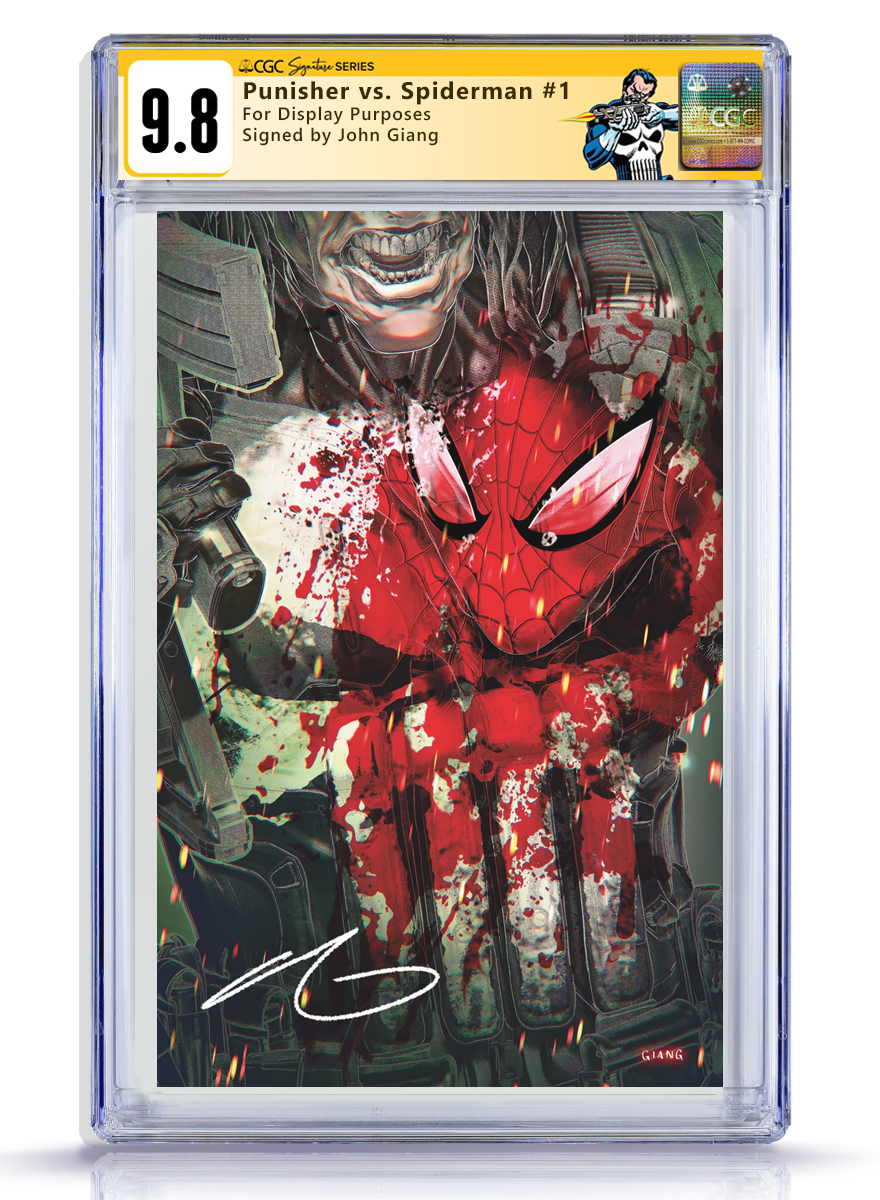 Punisher vs. Spider-Man 1 John Giang SDCC Exclusive - FURYCOMIX