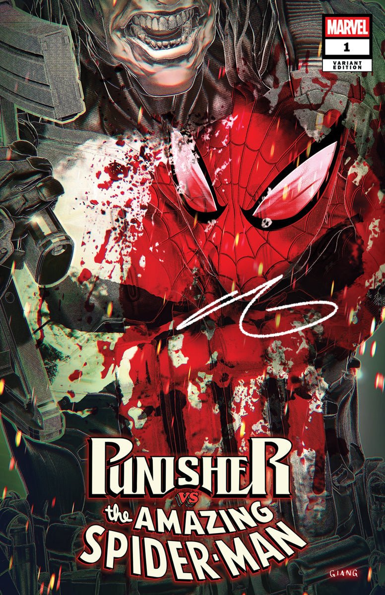 Punisher vs. Spider-Man 1 John Giang SDCC Exclusive - FURYCOMIX