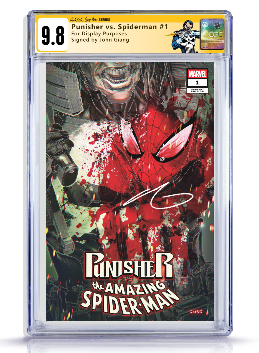 Punisher vs. Spider-Man 1 John Giang SDCC Exclusive - FURYCOMIX