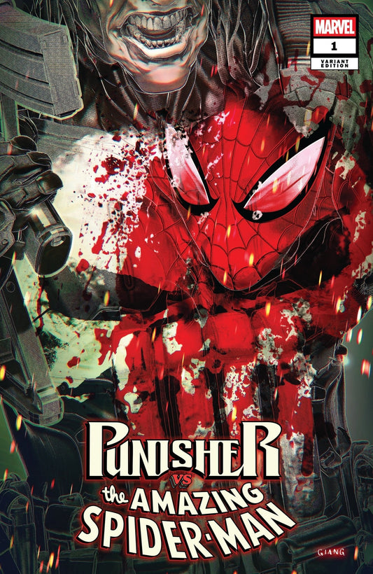 Punisher vs. Spider-Man 1 John Giang SDCC Exclusive - FURYCOMIX