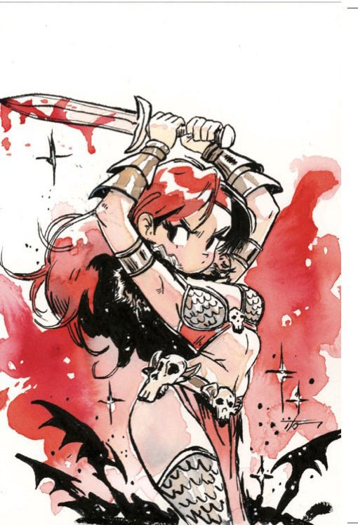 Red Sonja: She-Devil With a Sword #7 ITO Big Dex Exclusive Virgin Variant LTD 500 (PRE-ORDER) - FURYCOMIX