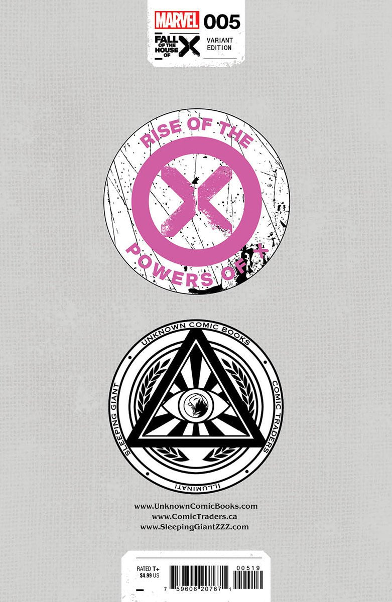 Rise Of The Powers Of X 5 Unknown Comics Miguel Mercado Exclusive Virgin Var [Fhx] (05/29/2024) - FURYCOMIX