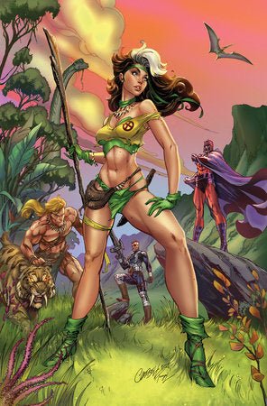 ROGUE: THE SAVAGE LAND #1 J. SCOTT CAMPBELL ROGUE VIRGIN VARIANT 1:100 - FURYCOMIX