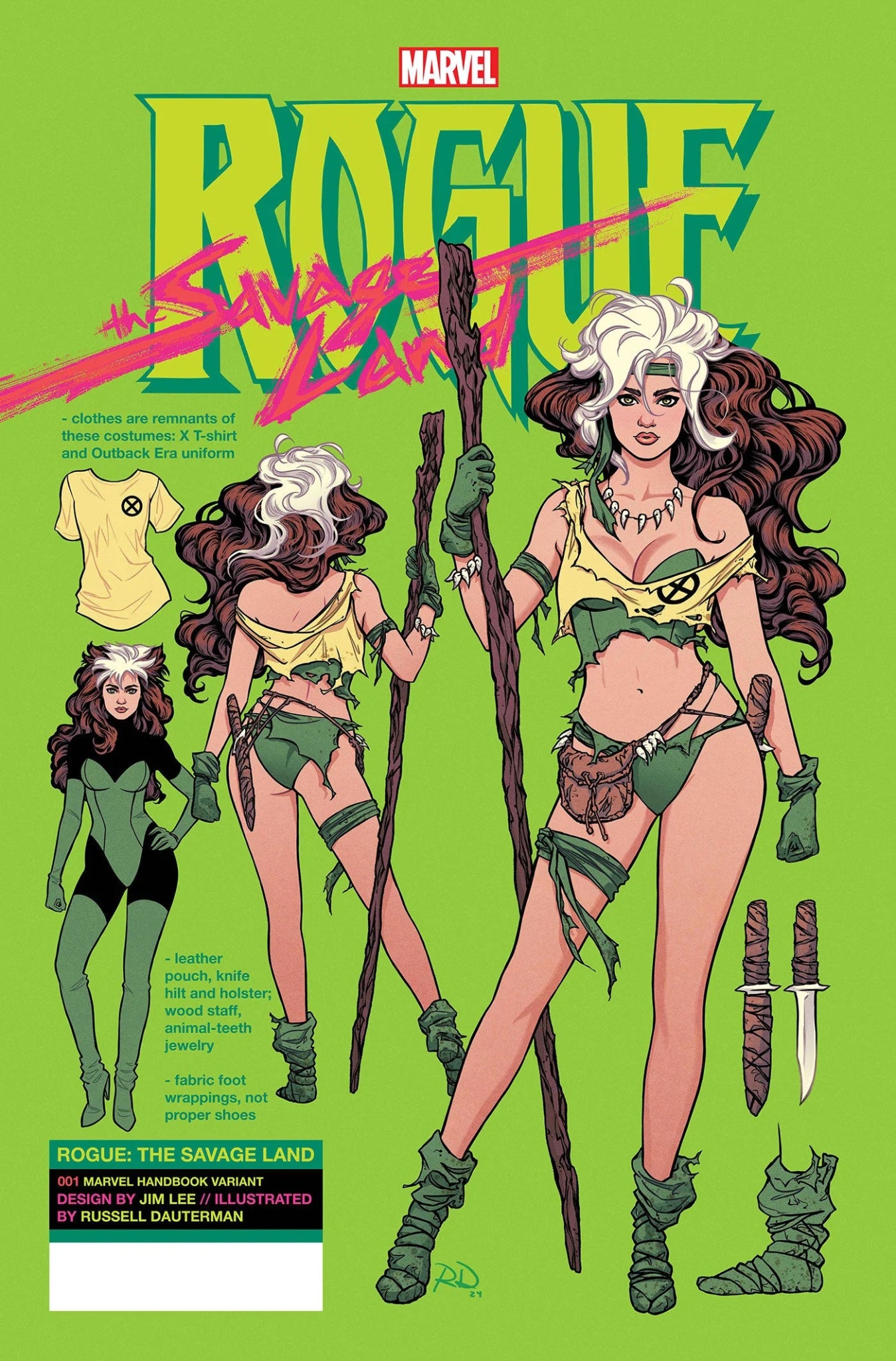 ROGUE: THE SAVAGE LAND #1 RUSSELL DAUTERMAN VARIANT - FURYCOMIX