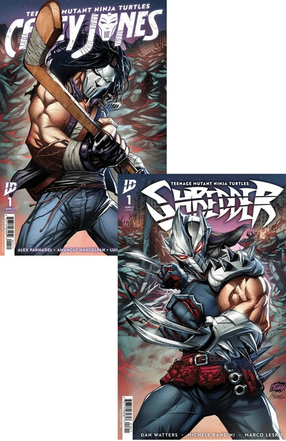 Shredder 1 & Casey Jones 1 ECC Exclusive Franck Uzan Connecting Set - FURYCOMIX