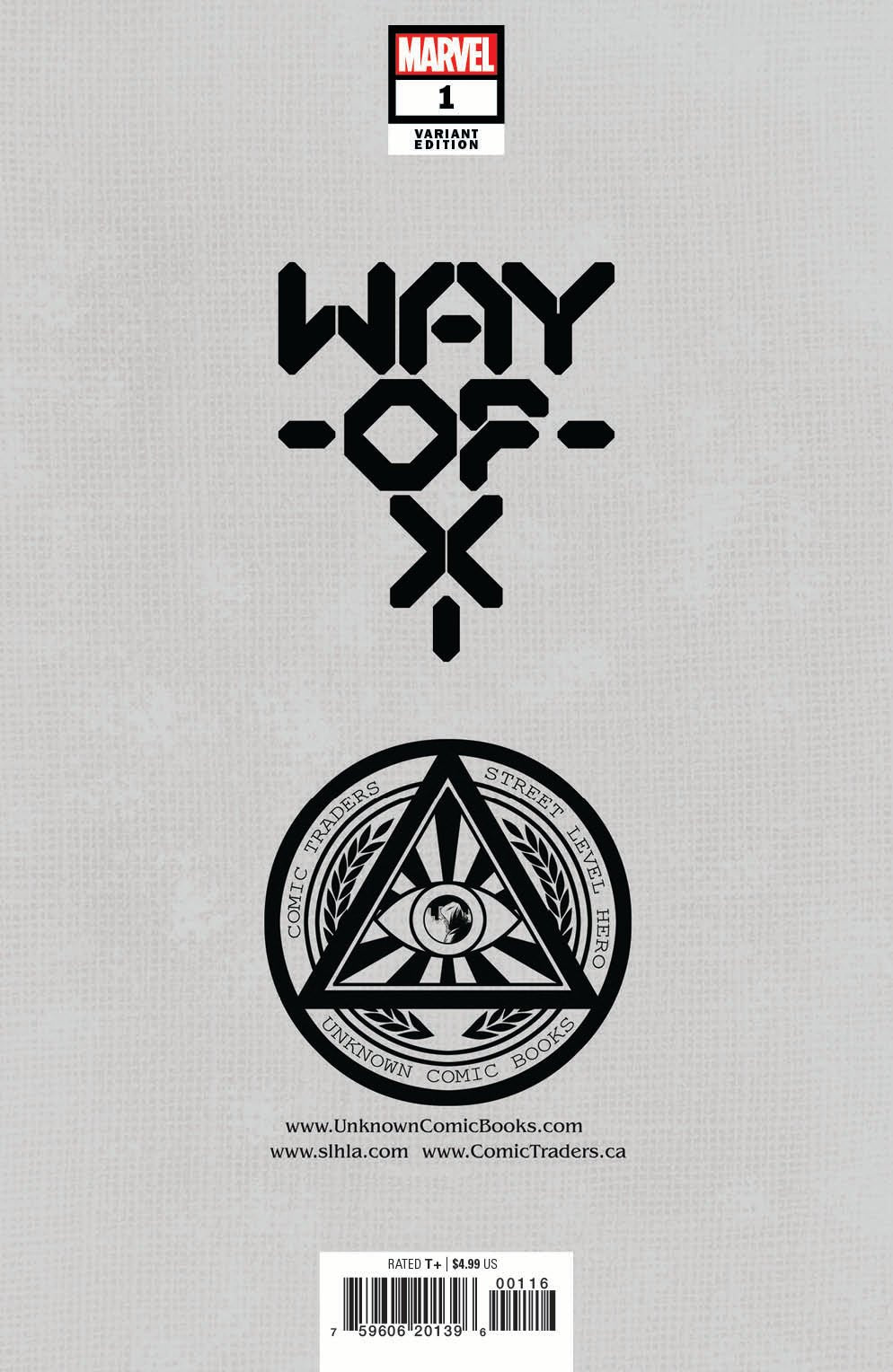 [Signed by Adrian Hough] Way Of X 1 Unknown Comics Jay Anacleto Exclusive Virgin Var [IN STOCK] - FURYCOMIX