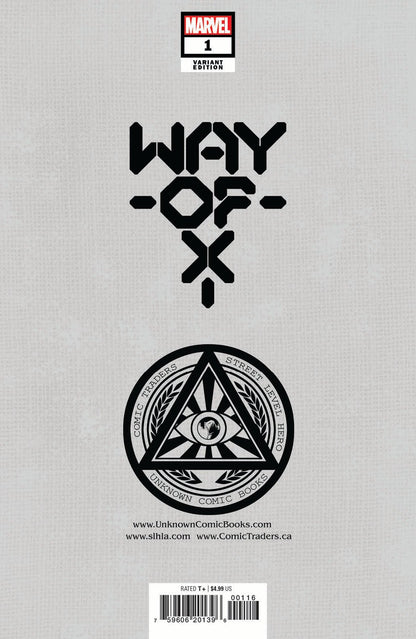 [Signed by Adrian Hough] Way Of X 1 Unknown Comics Jay Anacleto Exclusive Virgin Var [IN STOCK] - FURYCOMIX