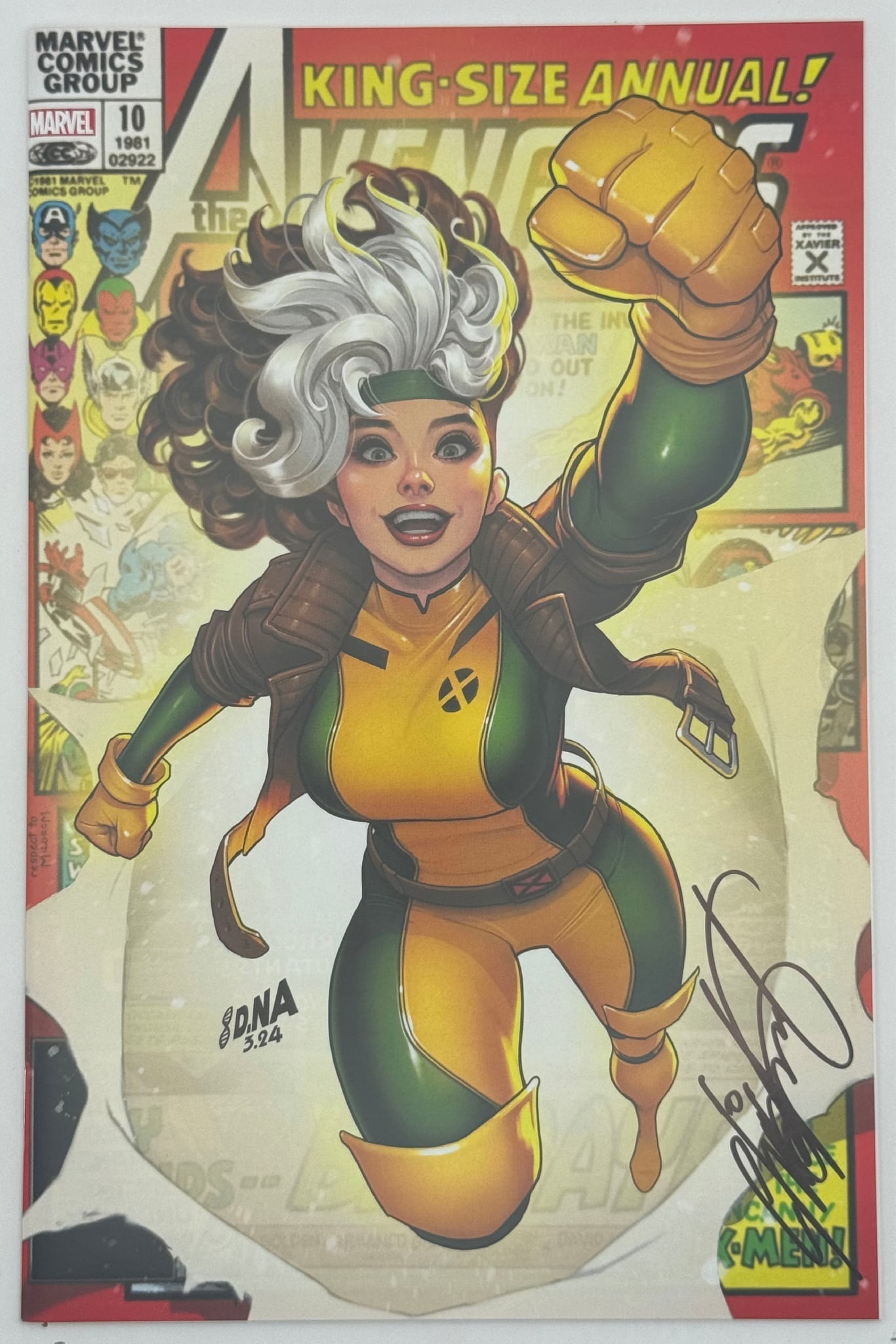 [Signed by Chris Claremont] AVENGERS ANNUAL 10 UNKNOWN COMICS DAVID NAKAYAMA EXCLUSIVE VAR FACSIMILE EDITION [IN STOCK] - FURYCOMIX