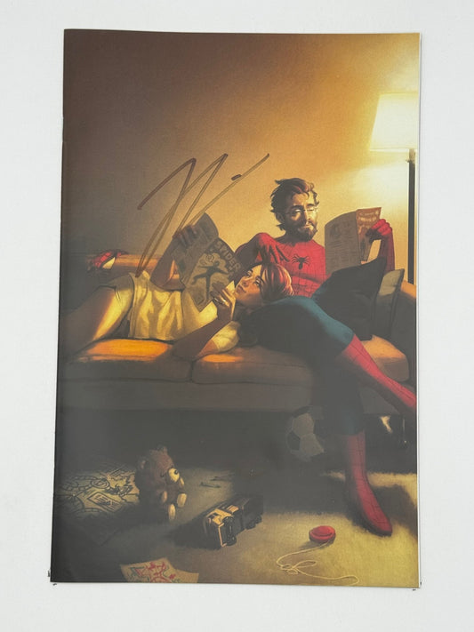 [Signed by Hickman] Ultimate Spider - Man 10 Virgin Unknown Comics Mercado Exclusive Var [INST] - FURYCOMIX