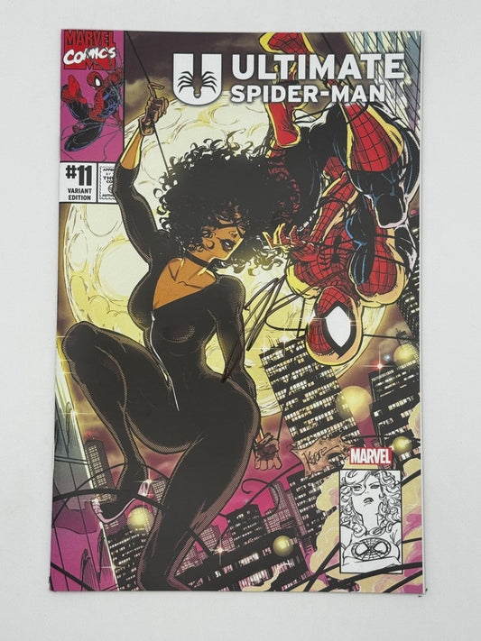 [Signed by Hickman] Ultimate Spider - Man 11 Unknown Comics Andrews Exclusive Var [INST] - FURYCOMIX