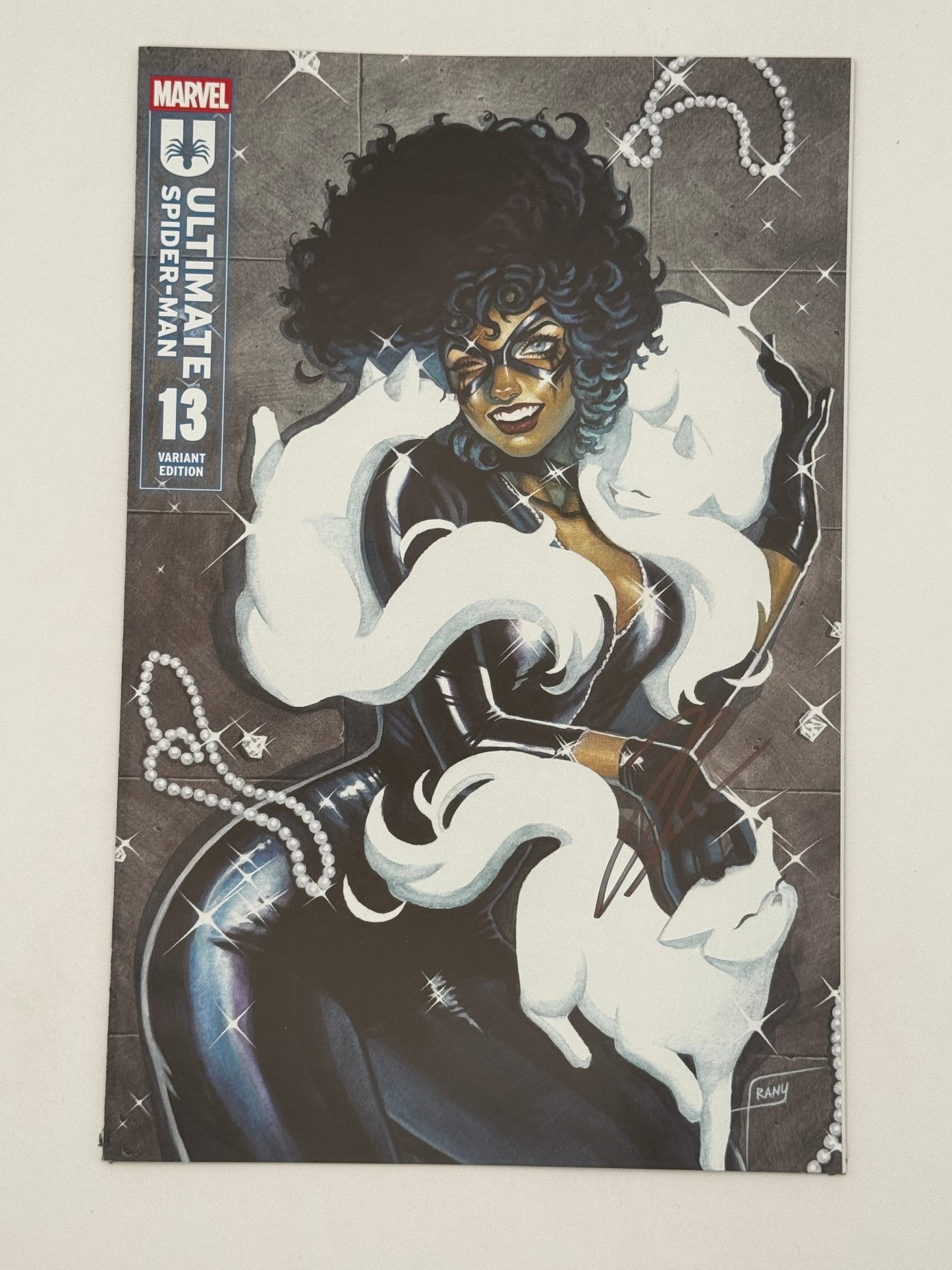 [Signed by Hickman] Ultimate Spider - Man 13 Unknown Comics Franny Exclusive Var [INST] - FURYCOMIX