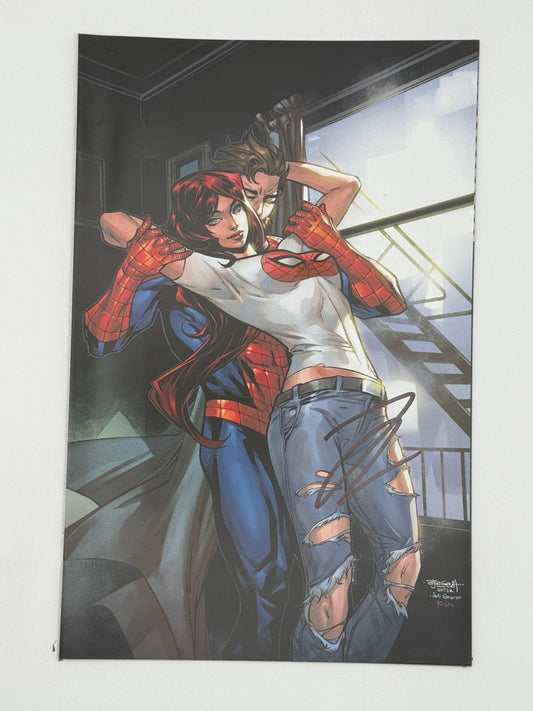 [Signed by Hickman] Ultimate Spider - Man 5 Virgin Unknown Comics Segovia Exclusive Var [INST] - FURYCOMIX