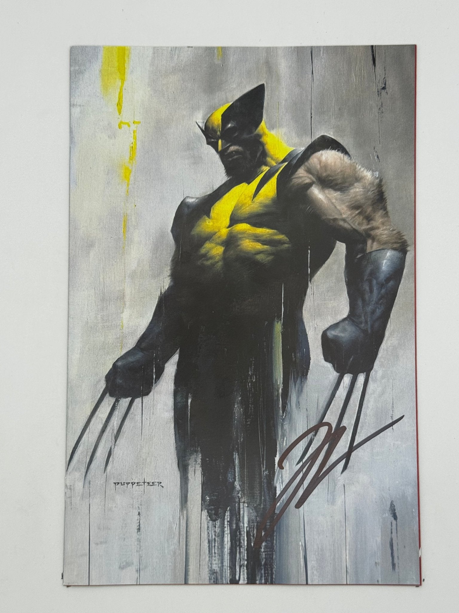 [Signed by Hickman] Wolverine: Revenge - Red Band 1 Virgin Unknown Comics Lee Exclusive Var Explicit Content [INST] - FURYCOMIX
