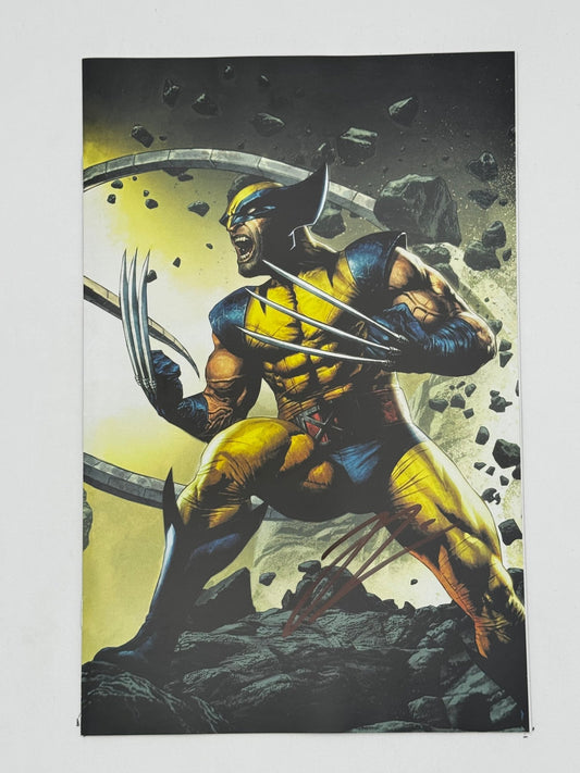[Signed by Hickman] Wolverine: Revenge - Red Band 4 Virgin Unknown Comics Suayan Convention Exclusive Var Explicit Content [INST] - FURYCOMIX