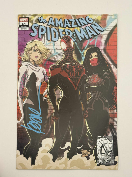 [Signed by Kaare Andrews] Amazing Spider - Man 64 Unknown Comics Kaare Andrews Exclusive Var [IN STOCK] - FURYCOMIX