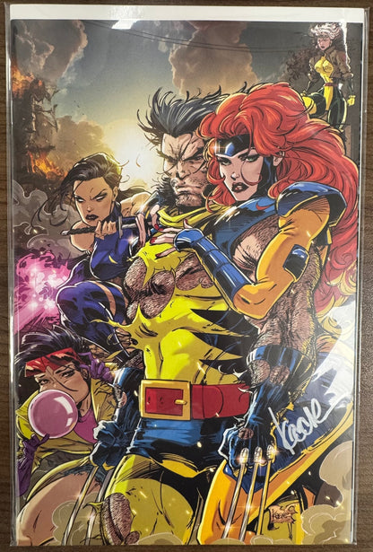 [Signed by Kaare Andrews] WOLVERINE 43 UNKNOWN COMICS KAARE ANDREWS EXCLUSIVE VIRGIN VAR [IN STOCK] - FURYCOMIX