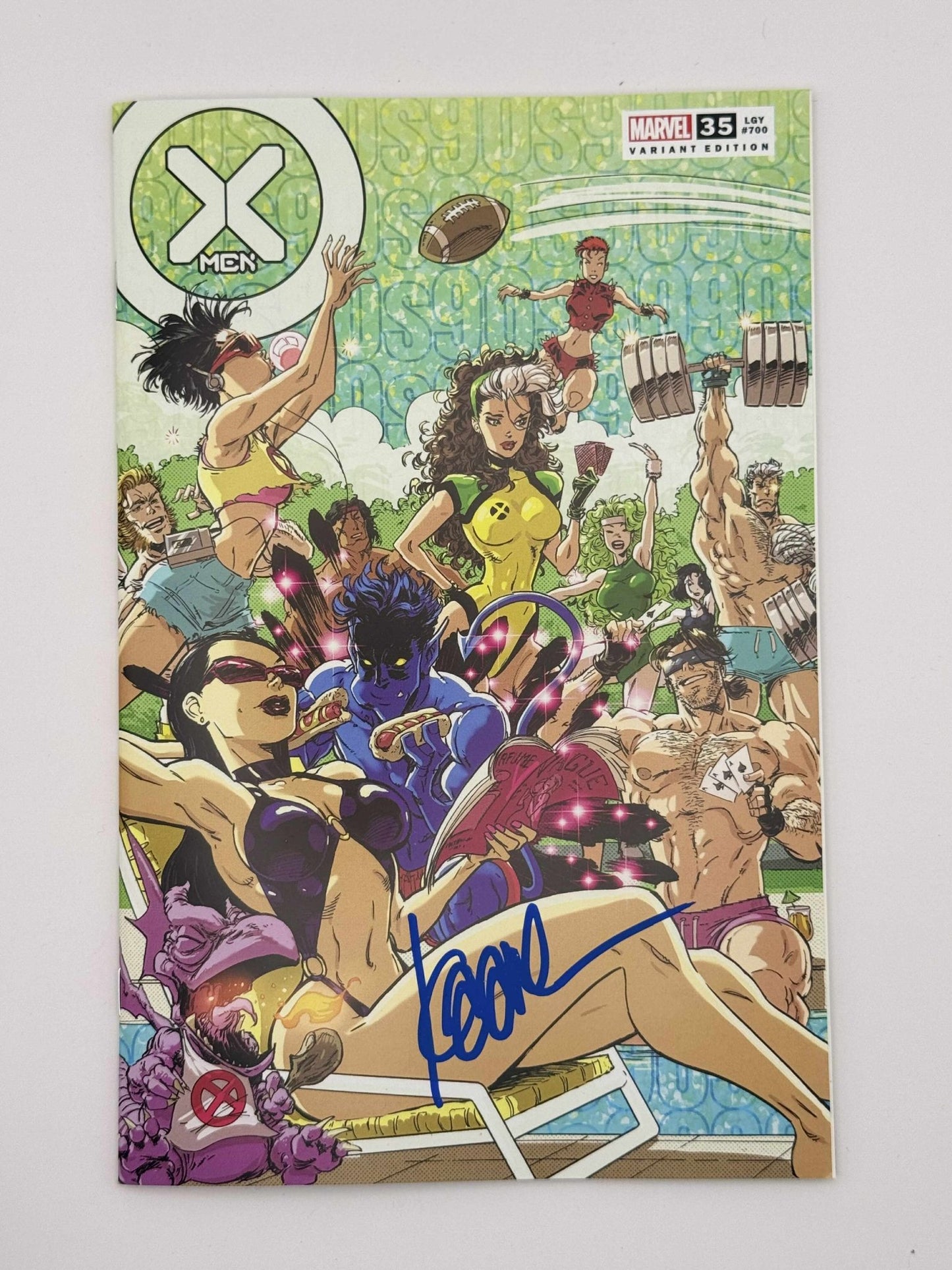 [Signed by Kaare Andrews] X - MEN 35 Unknown Comics Kaare Andrews Exclusive Var [IN STOCK] - FURYCOMIX