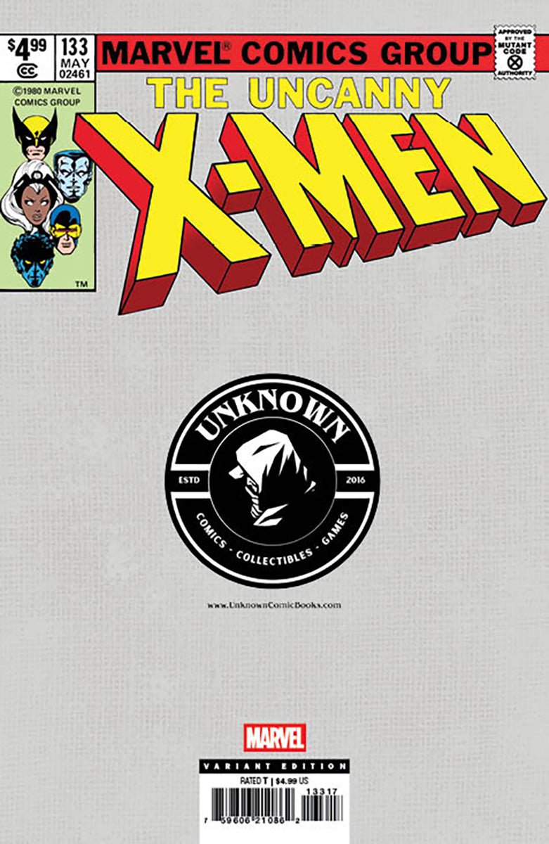 [Signed by Leirix] Uncanny X - men 133 Facsimile Unknown Comics Exclusive Leirix Var [IN STOCK] - FURYCOMIX