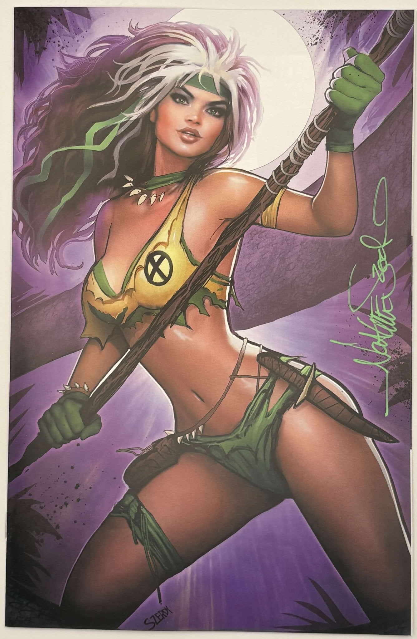[Signed by Nathan Szerdy] Rogue: The Savage Land 1 Unknown Comics Nathan Szerdy Exclusive Virgin Var (06/2025) - FURYCOMIX